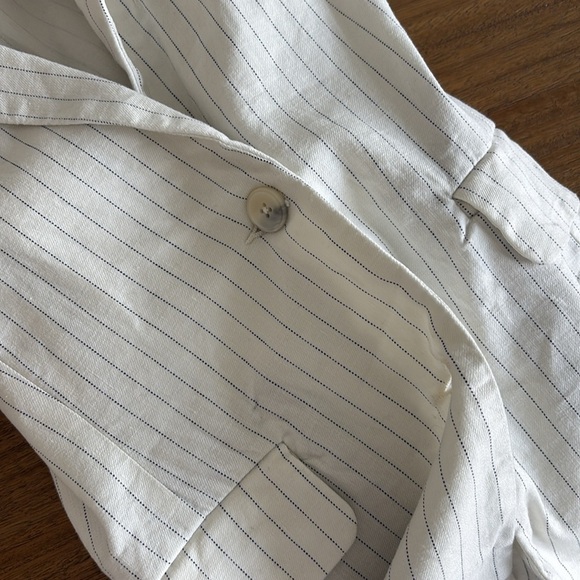 Evereve Taylor Pinstripe Blazer - Picture 10 of 11
